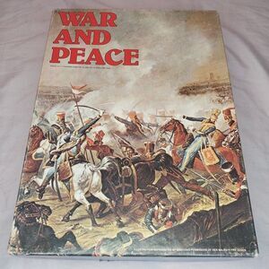War & Peace Napoleonic War Bookshelf Game Vintage Complete